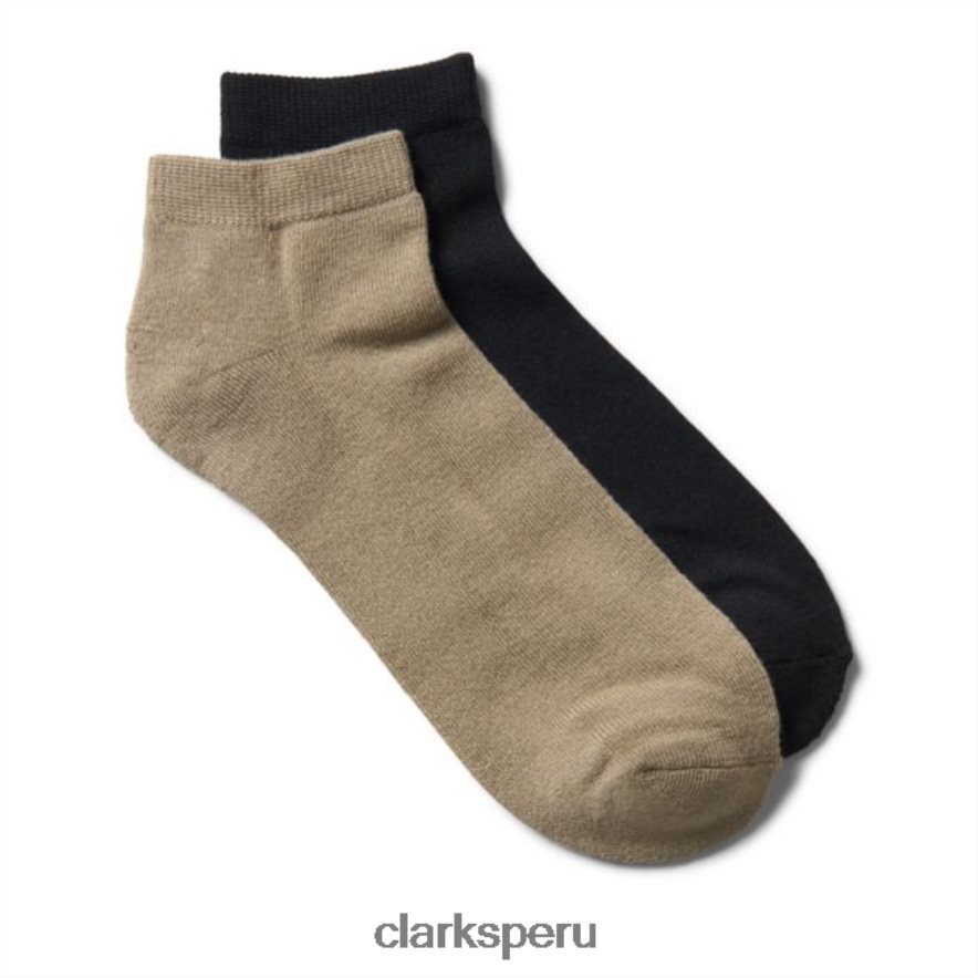 negro/tostado clarks bambú no show negro/tostado accesorios Clarks 40N4LX6747 negro/bronceado