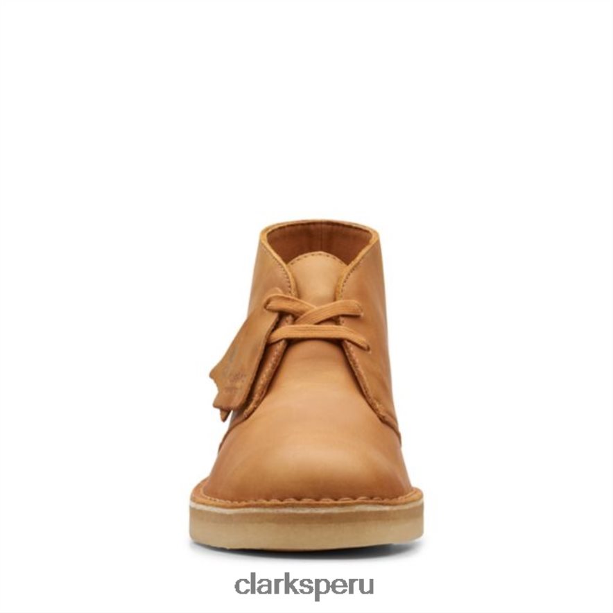 bota desierto cuero tostado clarks cuero tostado unisexo Clarks 40N4LX6047 cuero marrón