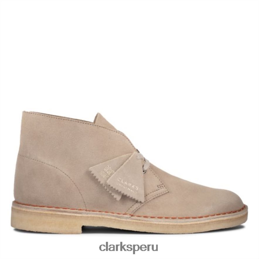 bota desierto gamuza arena clarks gamuza arena moda unisexo Clarks 40N4LX5685 gamuza arena