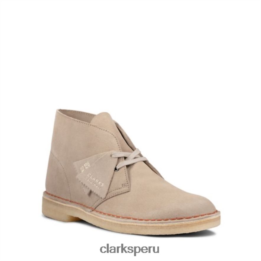 bota desierto gamuza arena clarks gamuza arena moda unisexo Clarks 40N4LX5685 gamuza arena