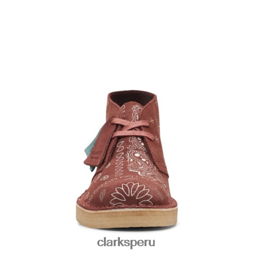 bota desierto ladrillo paisley clarks ladrillo paisley unisexo Clarks 40N4LX6039 paisley de ladrillo
