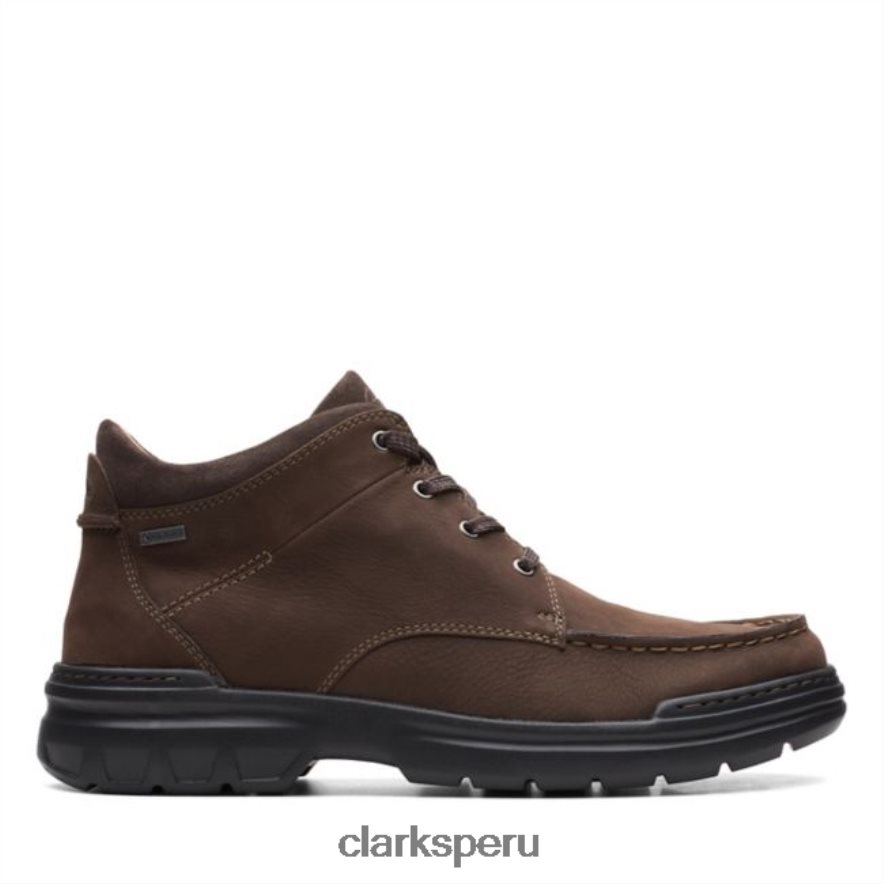 clarks rockie 2 hi gore-tex nobuck marrón nobuck marrón unisexo Clarks 40N4LX5706 nubuck marrón