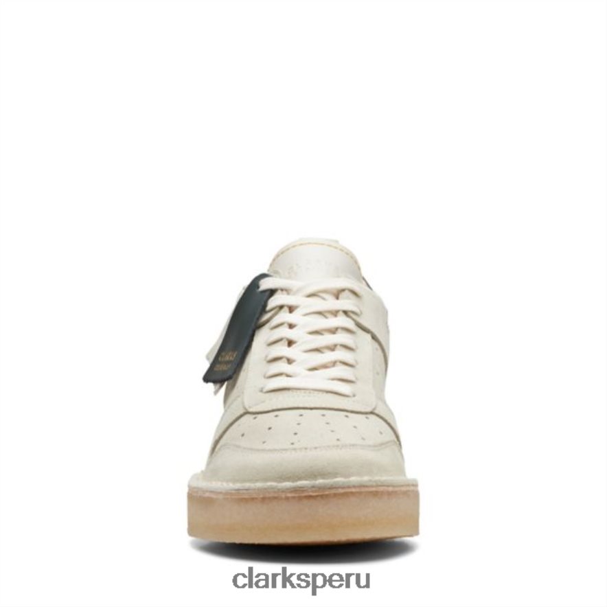 clarks desert run off ante blanco ante blanco roto unisexo Clarks 40N4LX5170 gamuza blanca