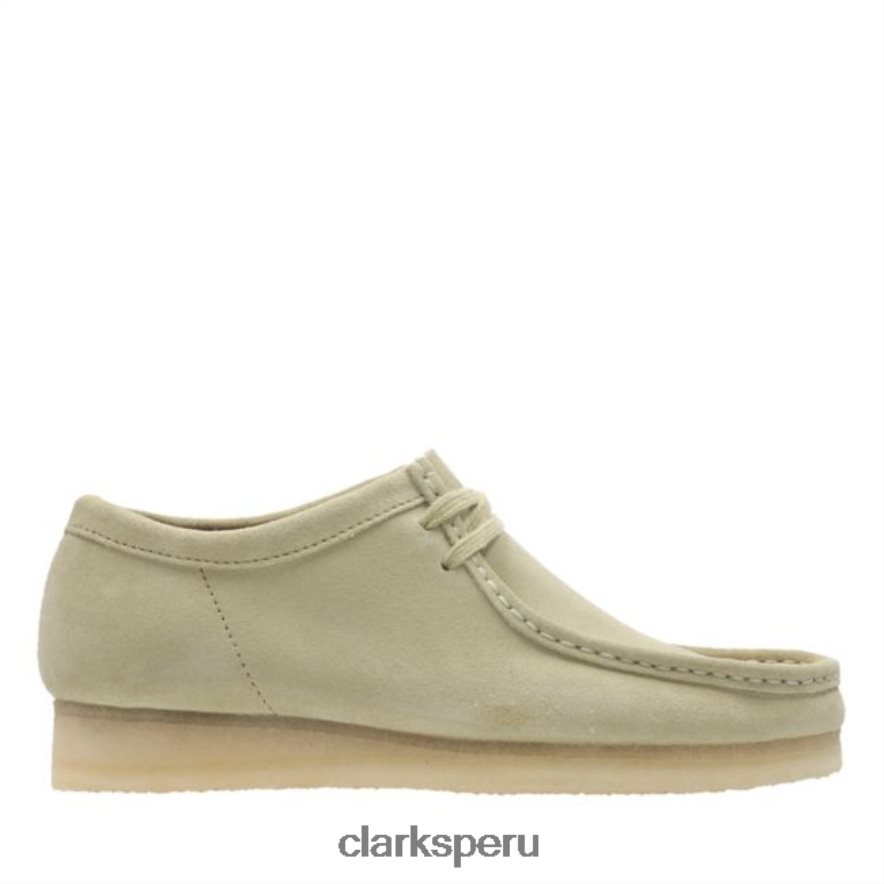 arce ante wallabee arce clarks unisexo Clarks 40N4LX6740 gamuza de arce