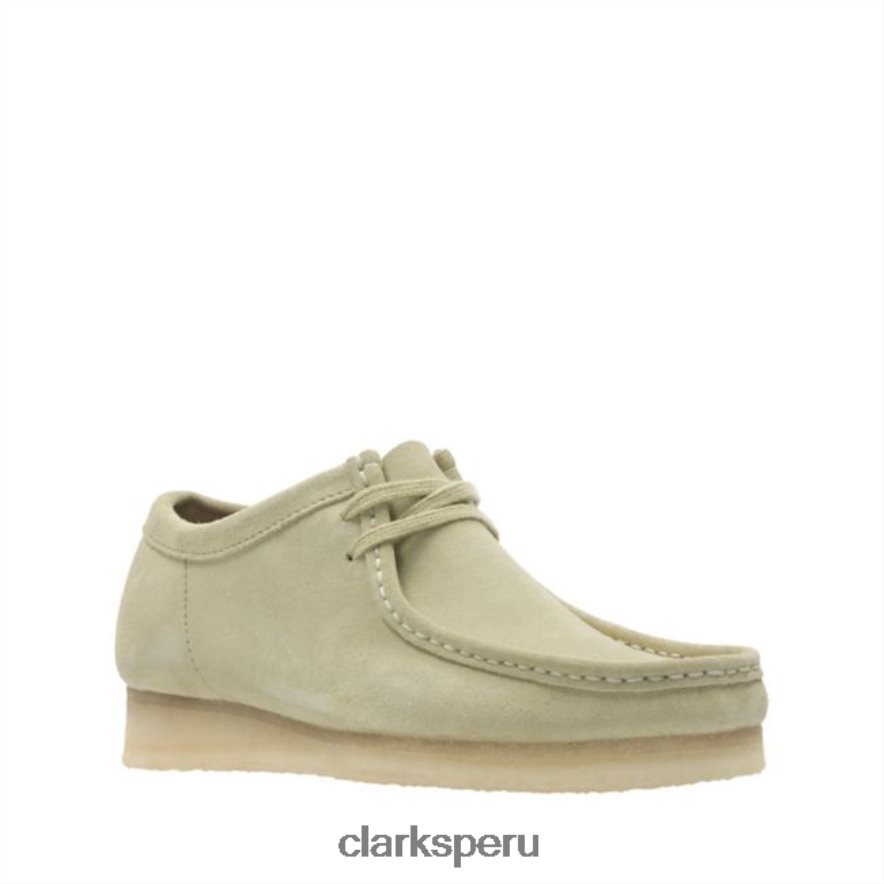 arce ante wallabee arce clarks unisexo Clarks 40N4LX6740 gamuza de arce
