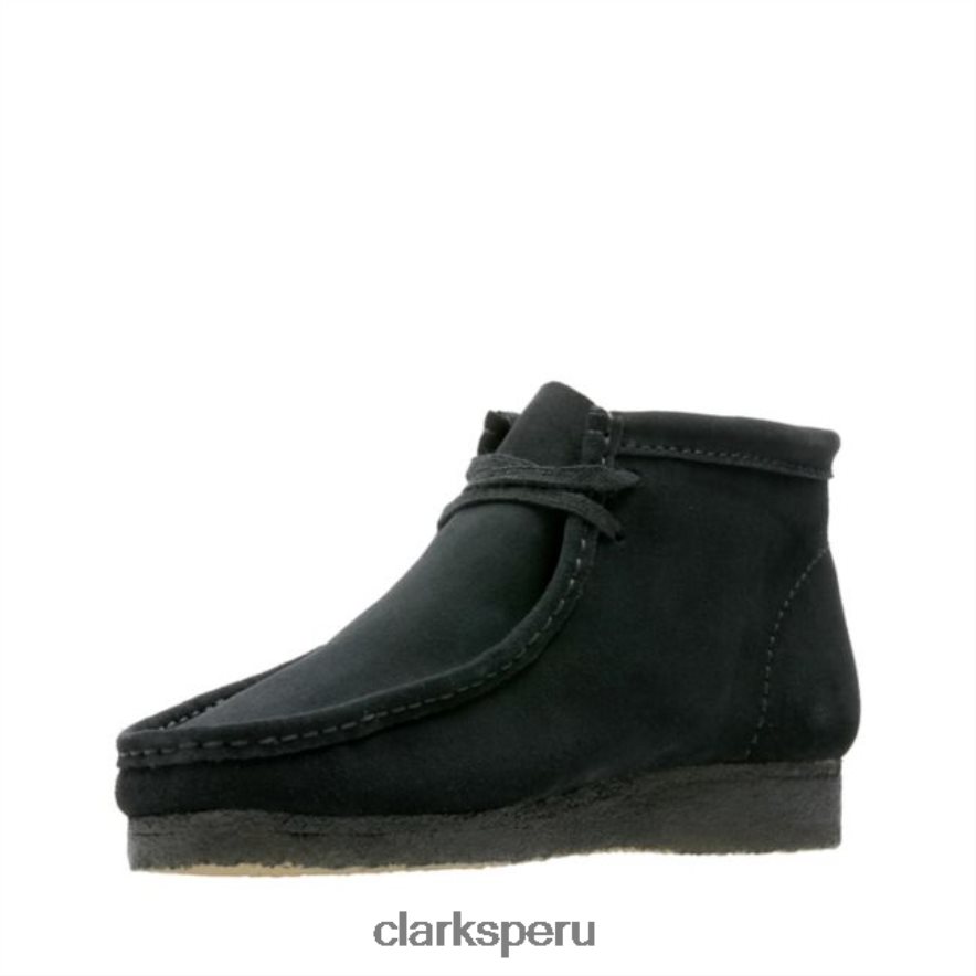 bota wallabee ante negro ante negro clarks unisexo Clarks 40N4LX5678 ante negro