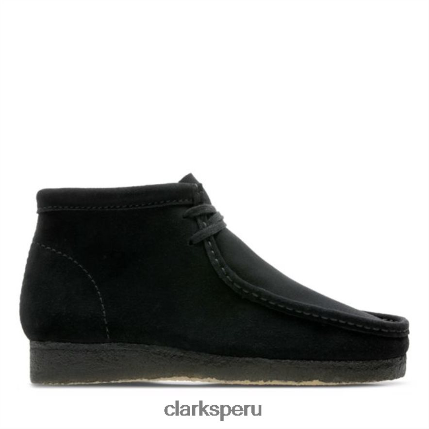 bota wallabee ante negro clarks negros unisexo Clarks 40N4LX6742 ante negro