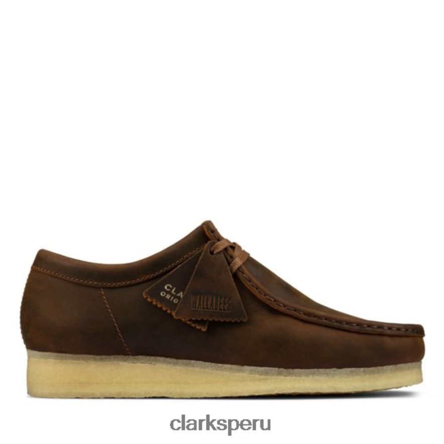 cera de abejas wallabee cera de abejas clarks unisexo Clarks 40N4LX5484 cera de abejas