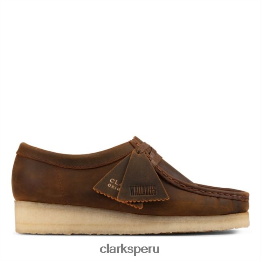 cera de abejas wallabee cera de abejas clarks unisexo Clarks 40N4LX6189 cera de abejas