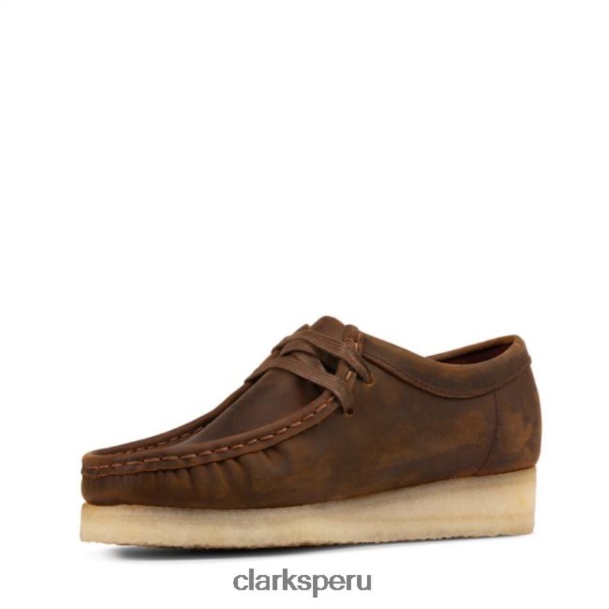 cera de abejas wallabee cera de abejas clarks unisexo Clarks 40N4LX6189 cera de abejas