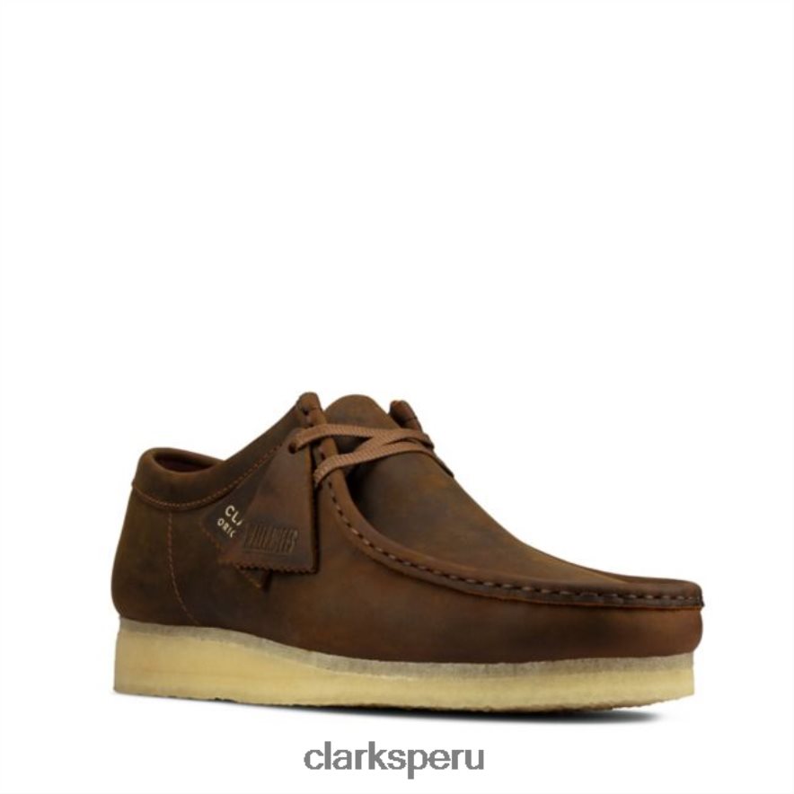 clarks de cera de abejas wallabee unisexo Clarks 40N4LX6751 cera de abejas