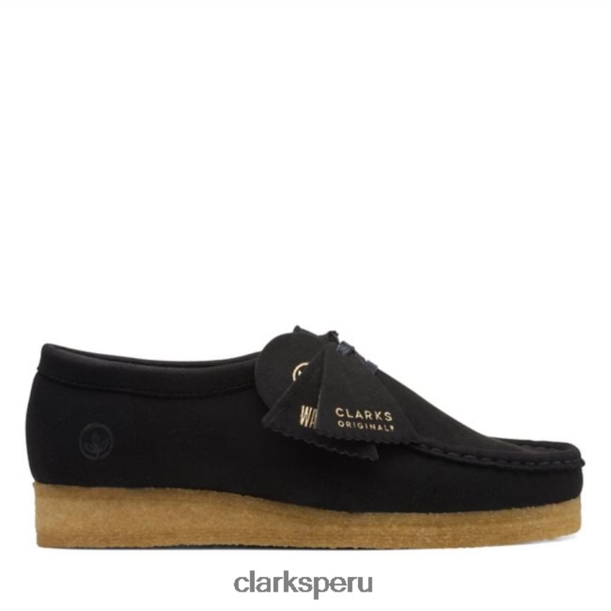clarks wallabee negro vegano negro vegano unisexo Clarks 40N4LX6066 vegano negro