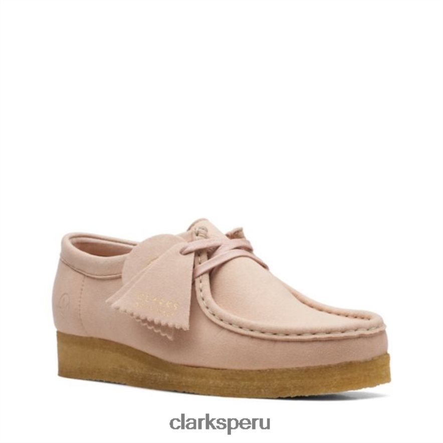 rubor sintético clarks wallabee unisexo Clarks 40N4LX6067 rubor sintético