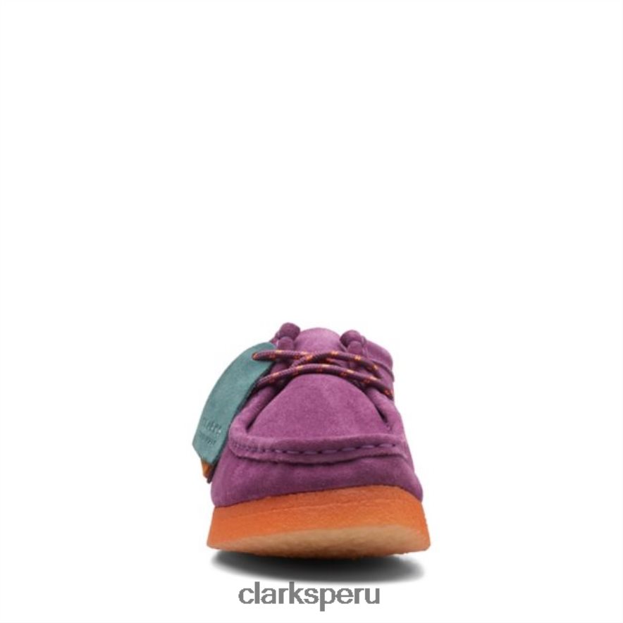 sde combi morado wallabee sde combi morado clarks unisexo Clarks 40N4LX6060 combi sde morado
