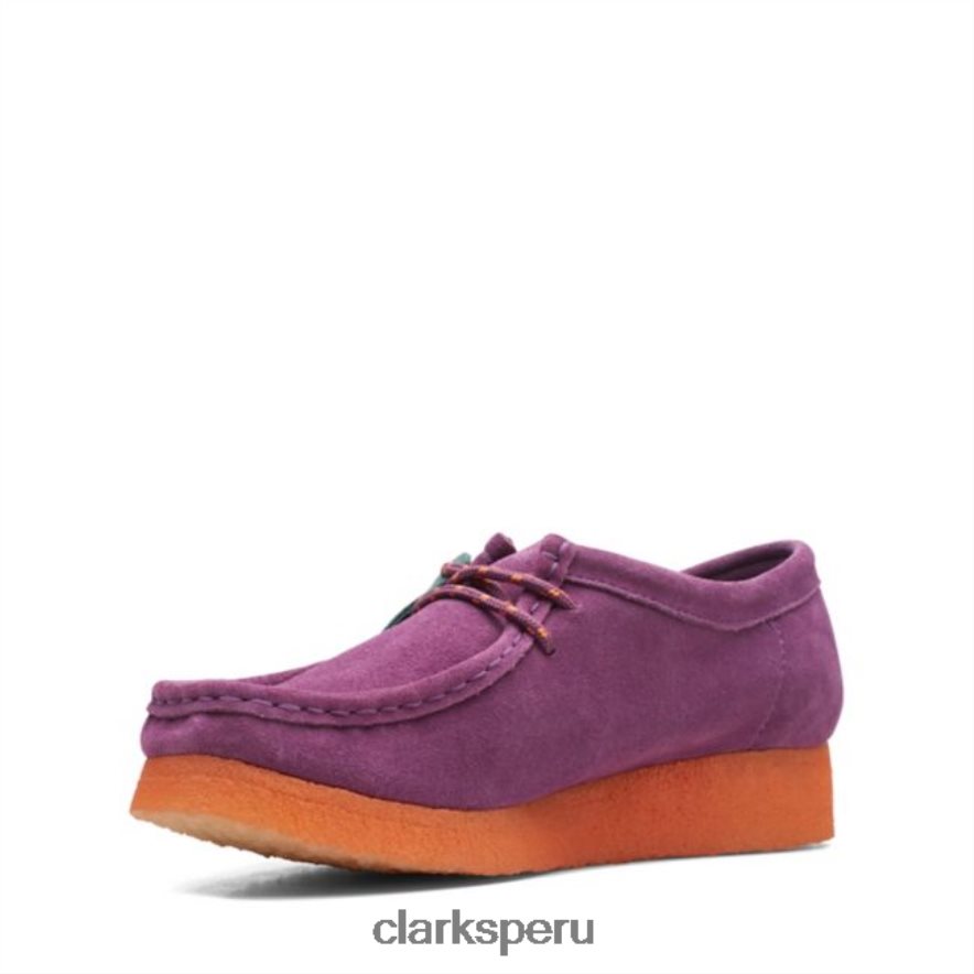 sde combi morado wallabee sde combi morado clarks unisexo Clarks 40N4LX6060 combi sde morado