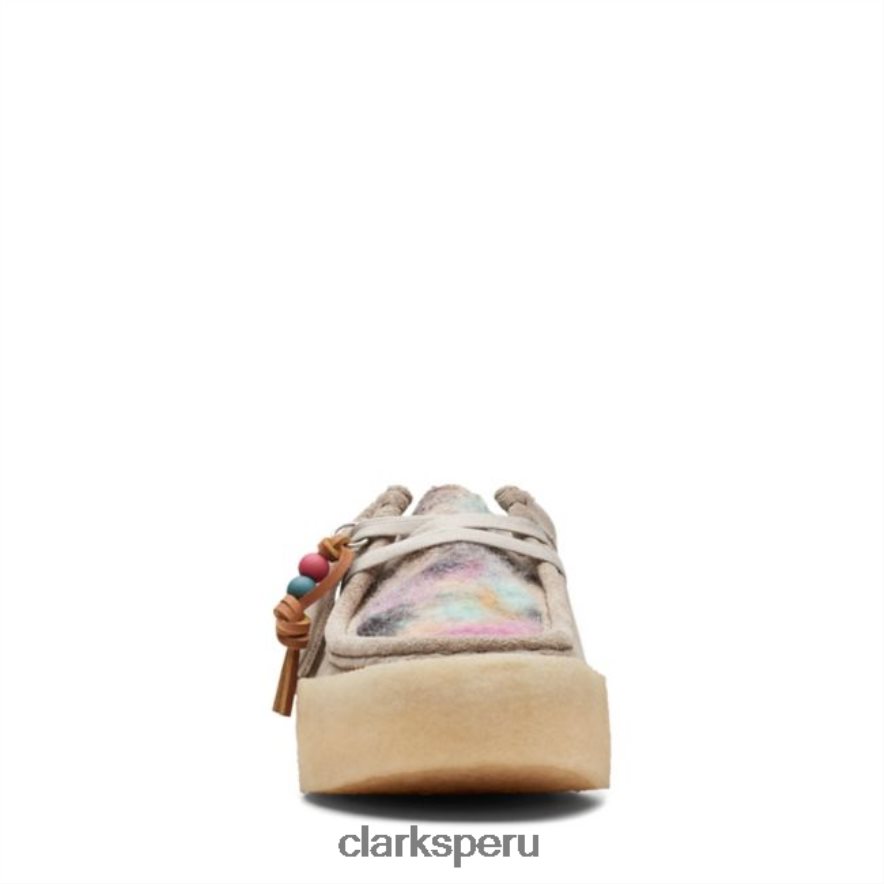 taza wallabee gris combinación clarks unisexo Clarks 40N4LX5996 combinación gris