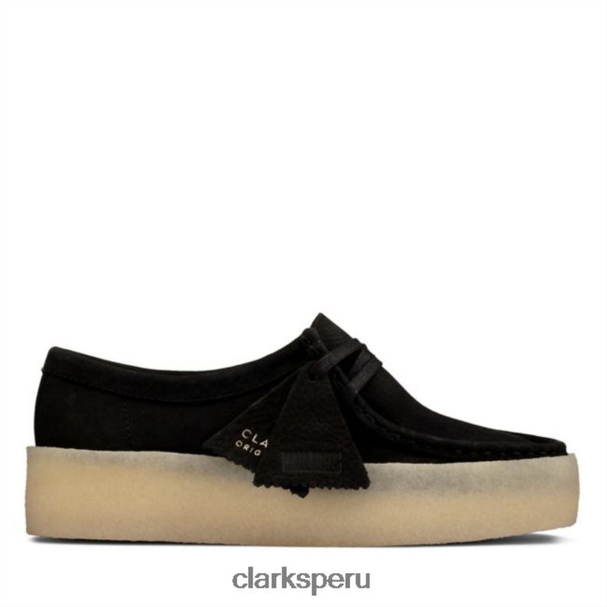 taza wallabee nubuck negro clarks nubuck negro unisexo Clarks 40N4LX6181 nubuck negro