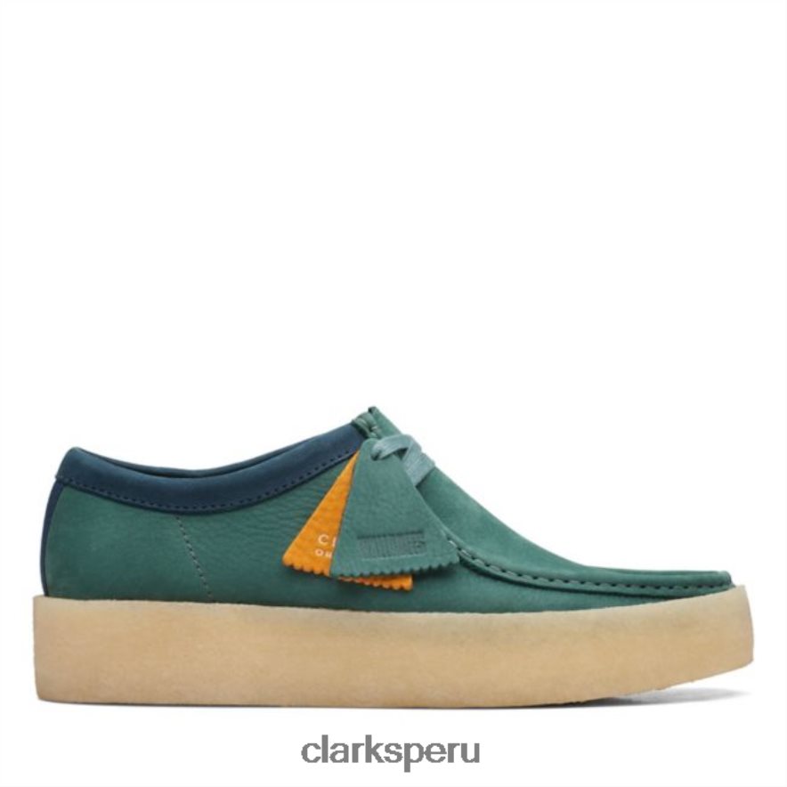 taza wallabee verde azulado clarks verde azulado unisexo Clarks 40N4LX6636 verde azulado