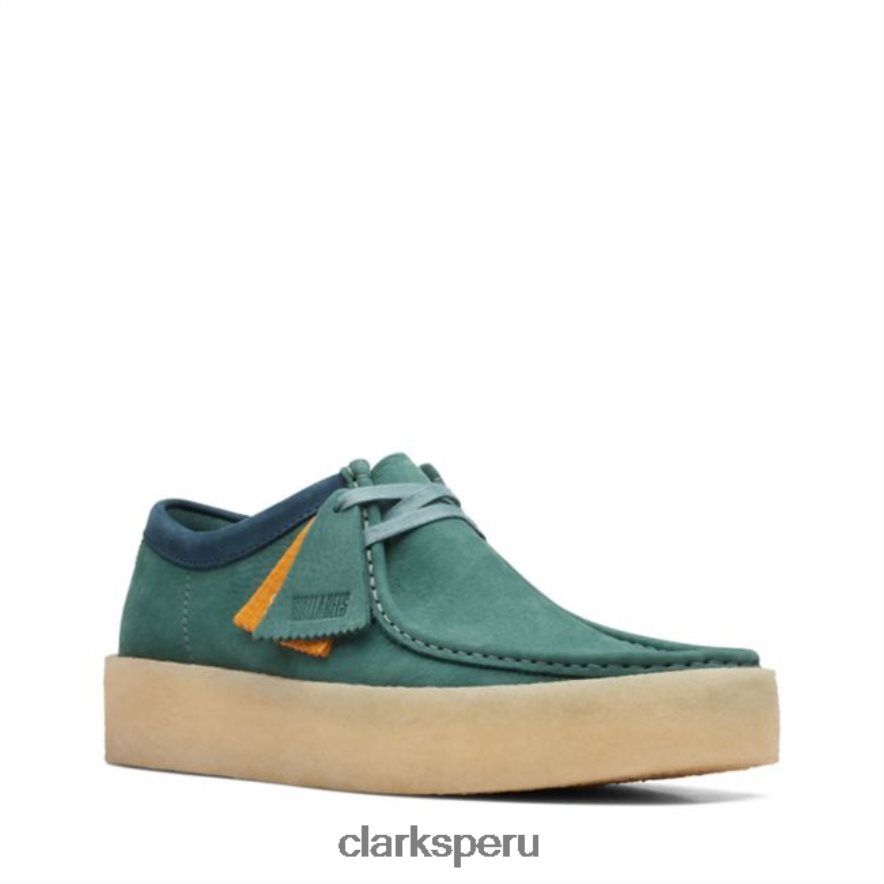 taza wallabee verde azulado clarks verde azulado unisexo Clarks 40N4LX6636 verde azulado