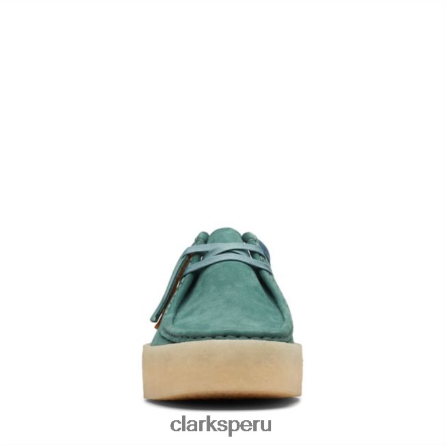 taza wallabee verde azulado clarks verde azulado unisexo Clarks 40N4LX6636 verde azulado