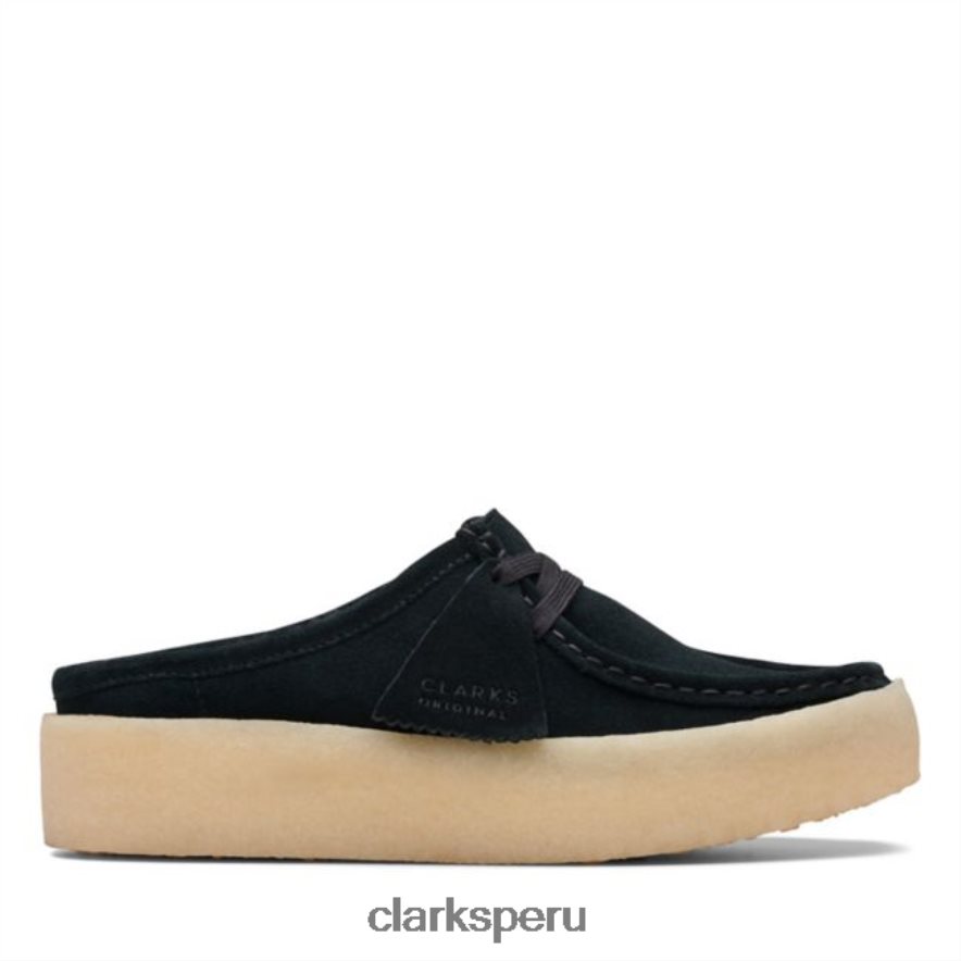 wallabee cup lo ante negro con forro cálido clarks ante negro con forro cálido unisexo Clarks 40N4LX5997 Forro cálido de ante negro.