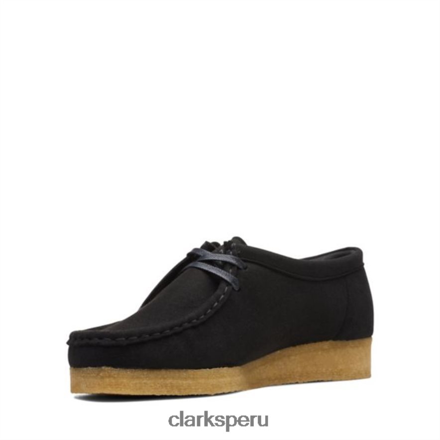 wallabee negro vegano clarks negro vegano unisexo Clarks 40N4LX5151 vegano negro