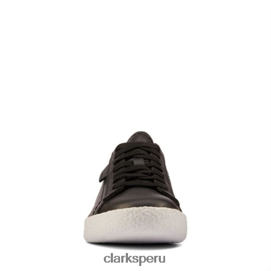 clarks cuero negro copa artesanal encaje cuero negro unisexo Clarks 40N4LX6441 cuero negro