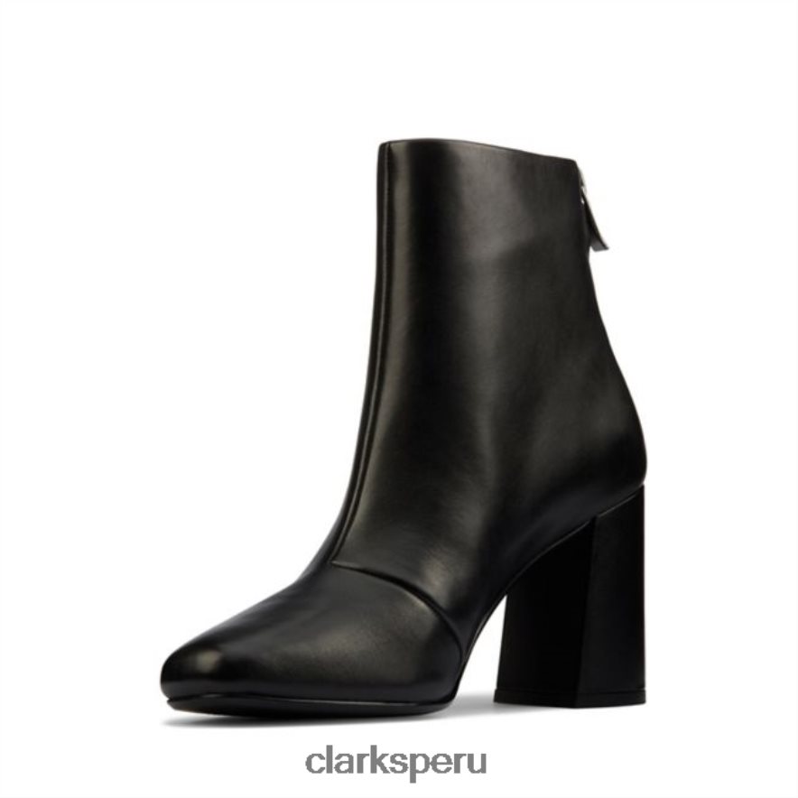 clarks cuero negro sheer85 zip cuero negro unisexo Clarks 40N4LX6489 cuero negro
