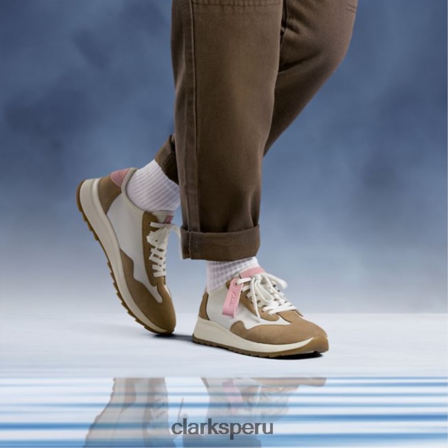 clarks dash lite lo combi tostado claro unisexo Clarks 40N4LX5203 combinación bronceado claro