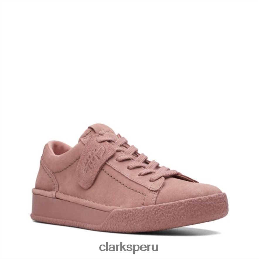 clarks de gamuza malva craft cup walk unisexo Clarks 40N4LX5156 ante malva