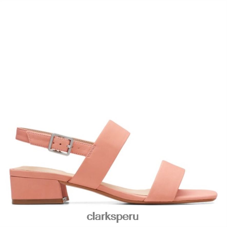 correa clarks seren25 coral claro coral claro unisexo Clarks 40N4LX5251 coral claro