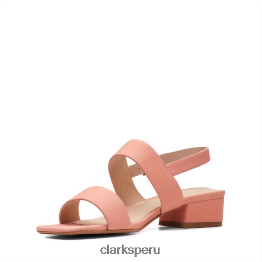 correa clarks seren25 coral claro coral claro unisexo Clarks 40N4LX5251 coral claro
