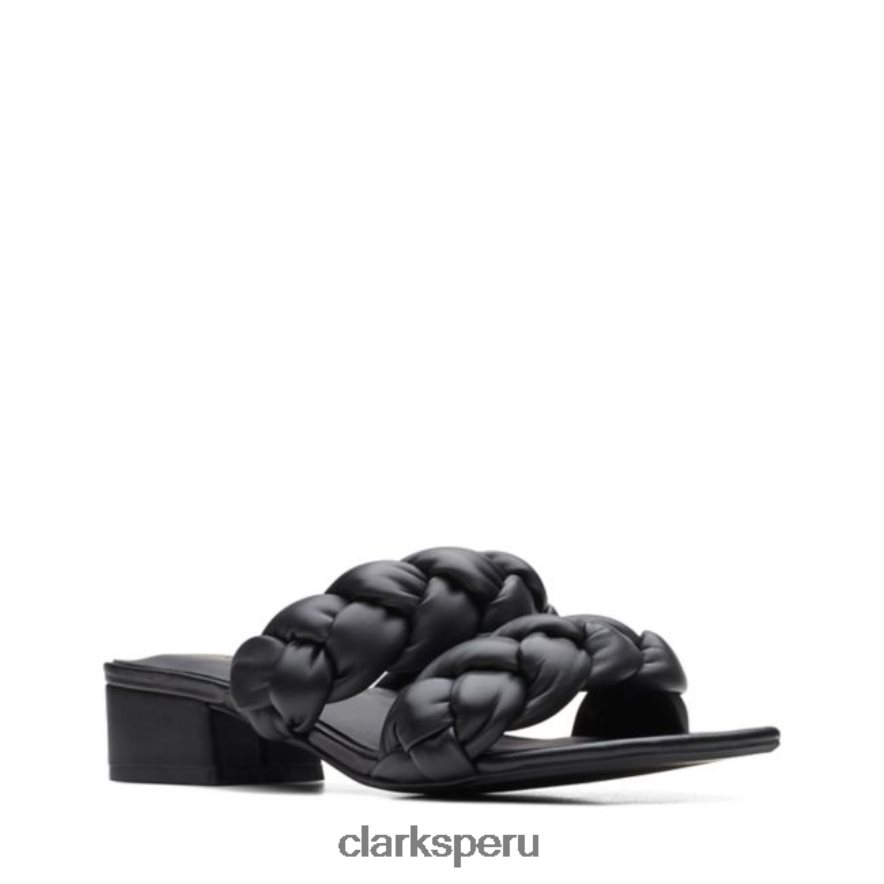 cuero negro seren25 trenza cuero negro clarks unisexo Clarks 40N4LX5244 cuero negro