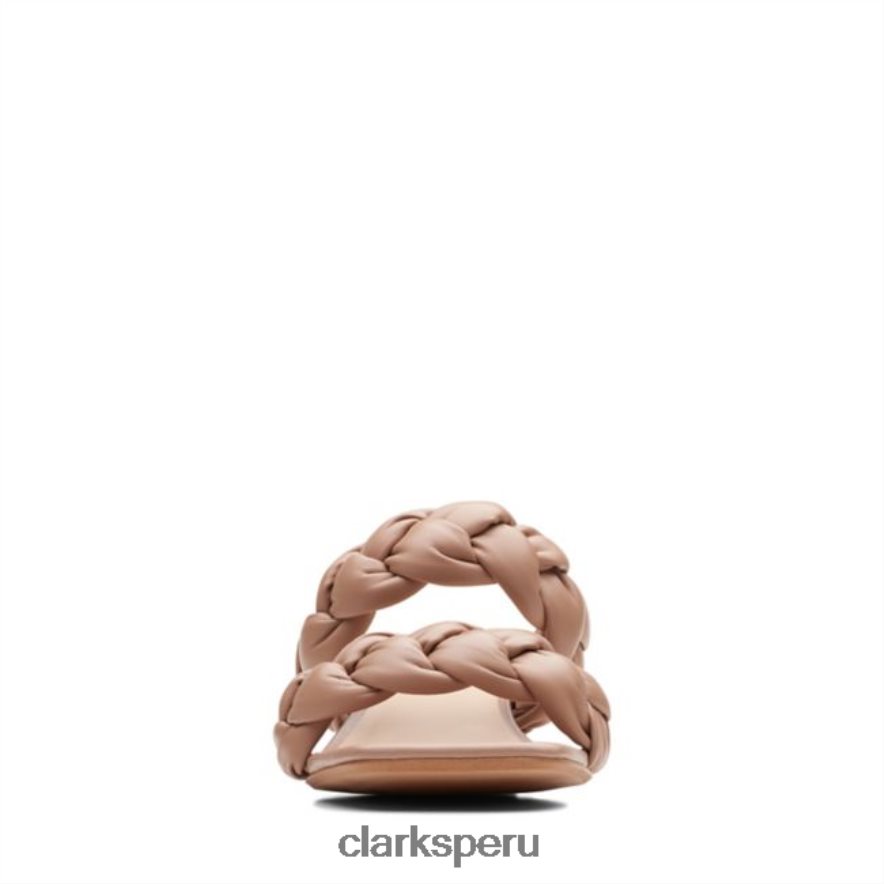 cuero praliné clarks seren25 cuero praliné trenzado unisexo Clarks 40N4LX5256 cuero praliné