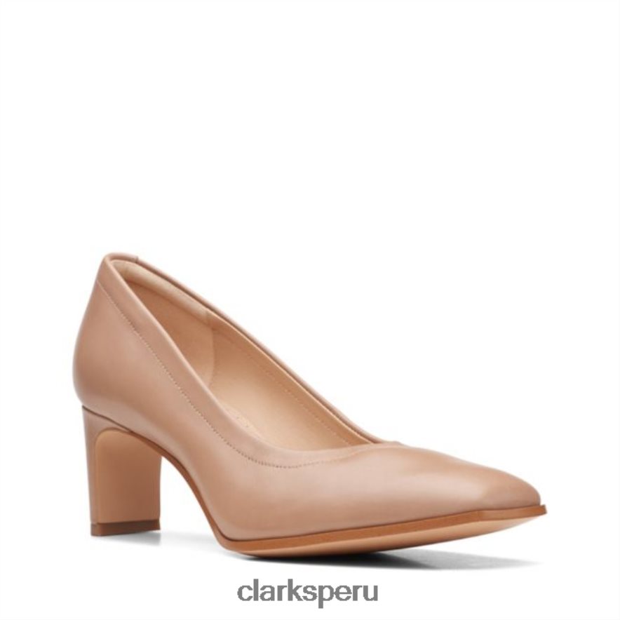 cuero praliné clarks seren 55 cuero praliné suave unisexo Clarks 40N4LX5099 cuero praliné