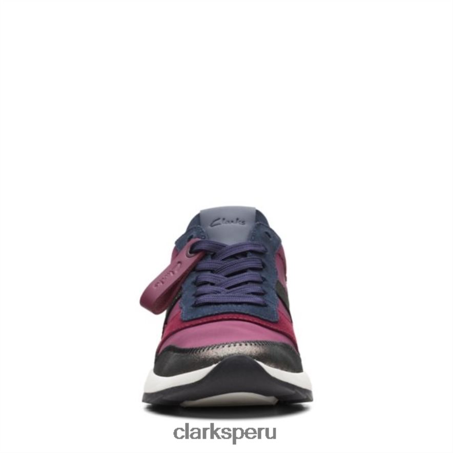 dash lite jazz merlot combi merlot combi clarks unisexo Clarks 40N4LX6158 merlot combinado