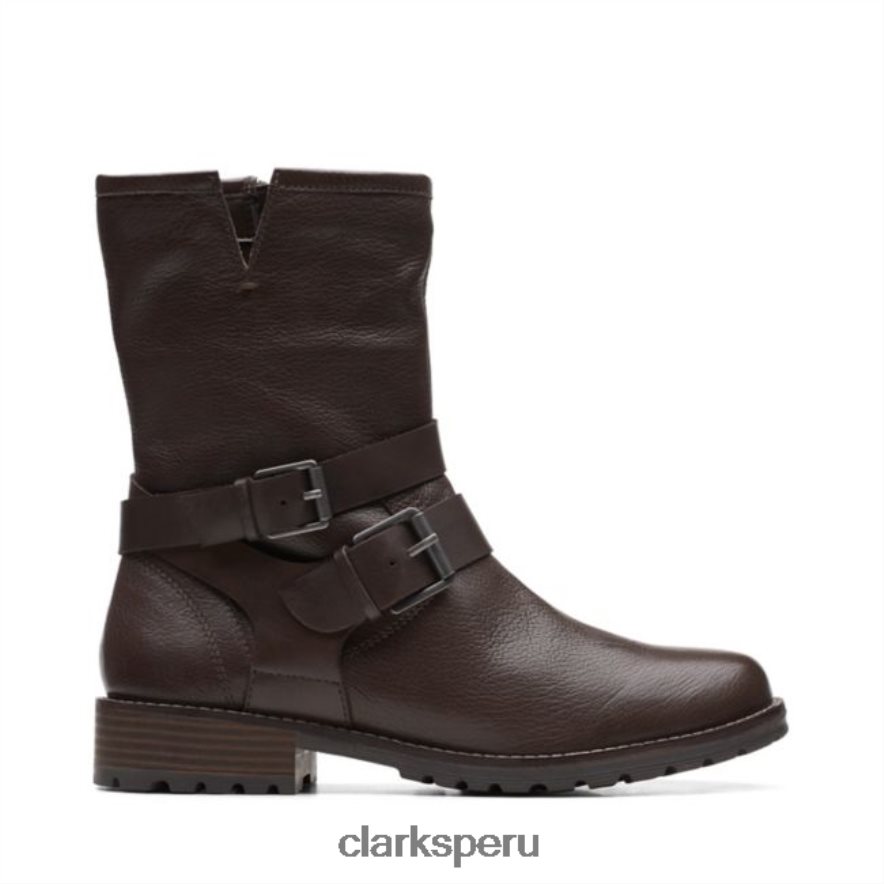 marrón oscuro clarks clarkwell marrón oscuro medio unisexo Clarks 40N4LX6152 marron oscuro