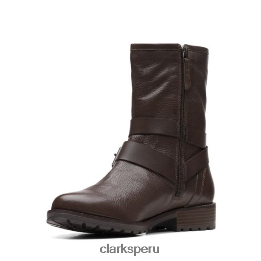 marrón oscuro clarks clarkwell marrón oscuro medio unisexo Clarks 40N4LX6152 marron oscuro