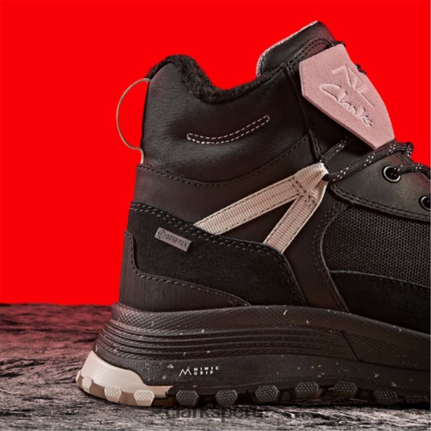 atl trek sky gore-tex cuero con forro cálido negro clarks cuero con forro cálido negro unisexo Clarks 40N4LX6101 cuero negro cálido