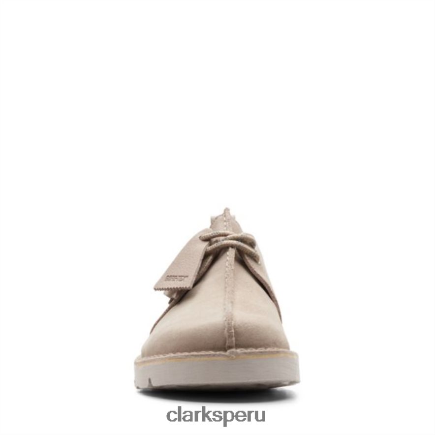 clarks gamuza arena desert trek gore-tex gamuza arena unisexo Clarks 40N4LX5577 gamuza arena