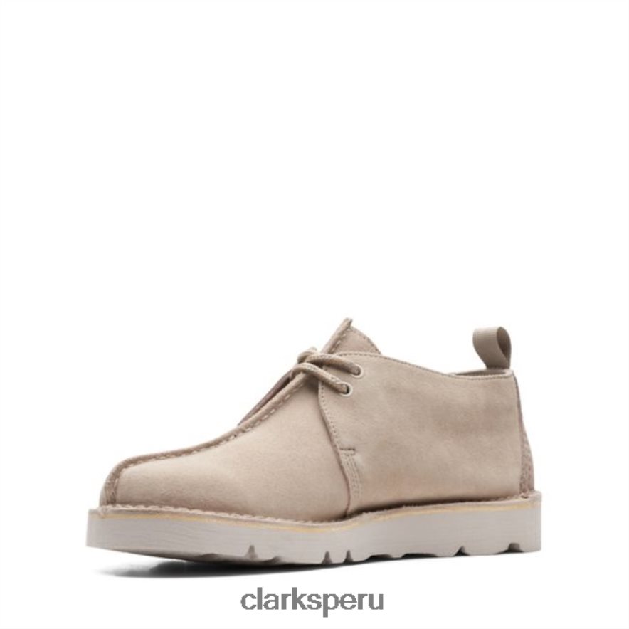clarks gamuza arena desert trek gore-tex gamuza arena unisexo Clarks 40N4LX5577 gamuza arena