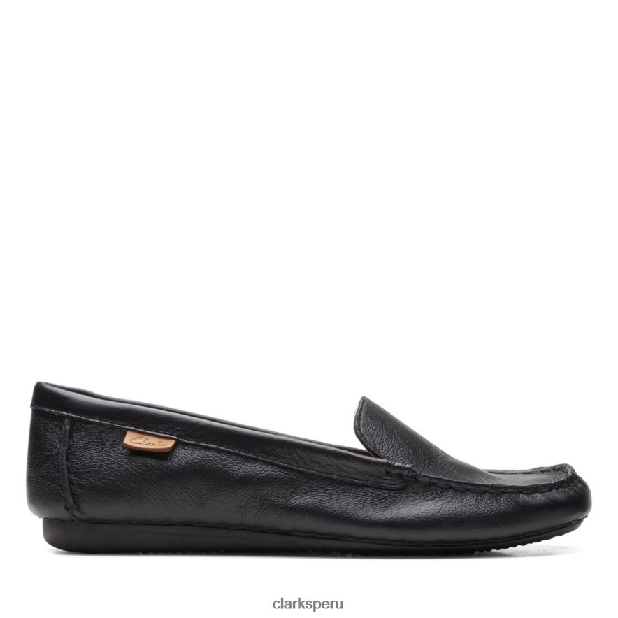 clarks de cuero negro pecas caminar cuero negro unisexo Clarks 40N4LX5163 cuero negro