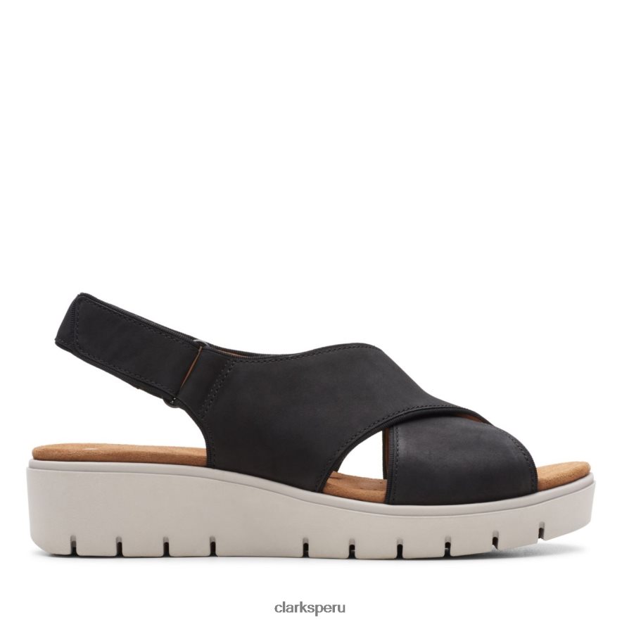 clarks un karely sun nobuck negro nobuck negro unisexo Clarks 40N4LX5226 nubuck negro
