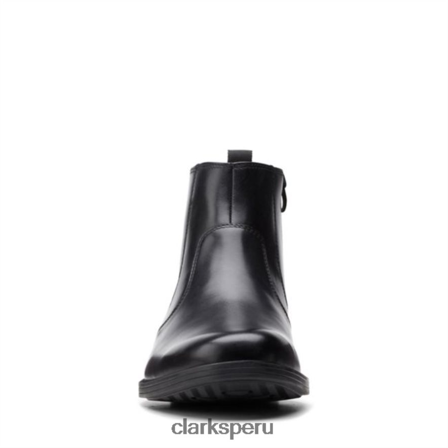 cremallera whiddon cuero negro clarks cuero negro unisexo Clarks 40N4LX6719 cuero negro