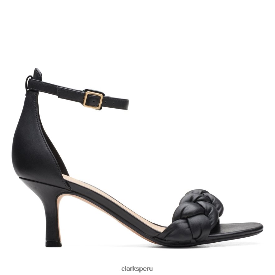 sandalia amali cuero negro clarks cuero negro unisexo Clarks 40N4LX5255 cuero negro