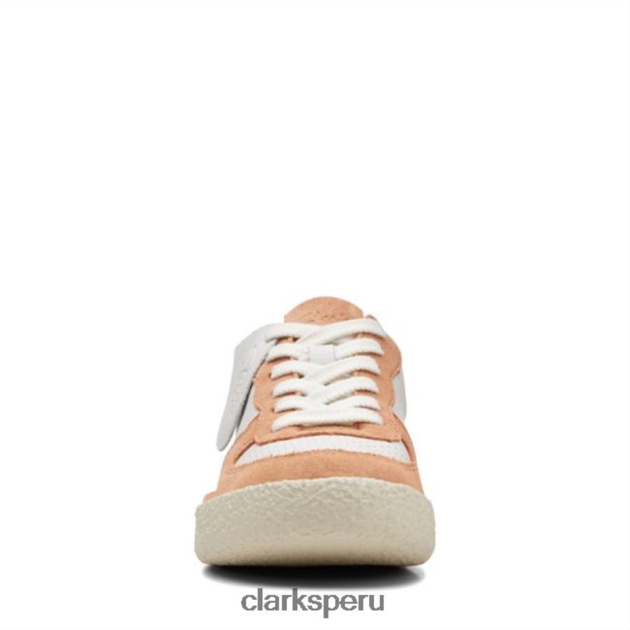 Clarks Sandstone Combi Craft Cup Court Sandstone Combi unisexo Clarks 40N4LX5185 combinación de arenisca