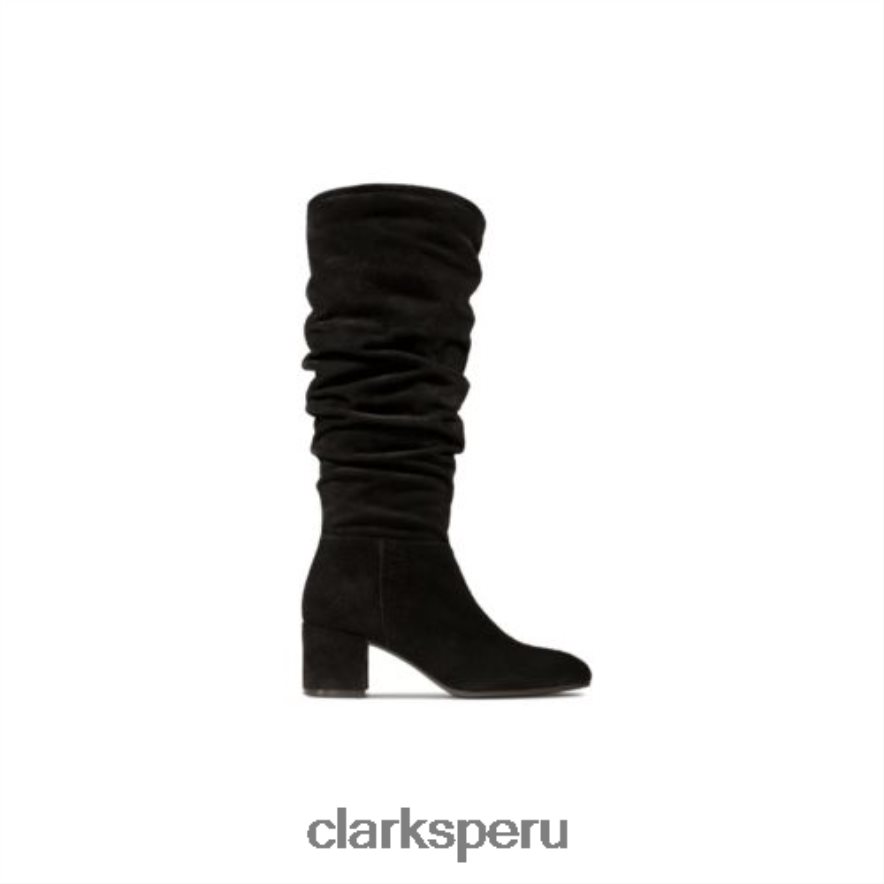 Clarks ante negro transparente slouch unisexo Clarks 40N4LX4233 ante negro