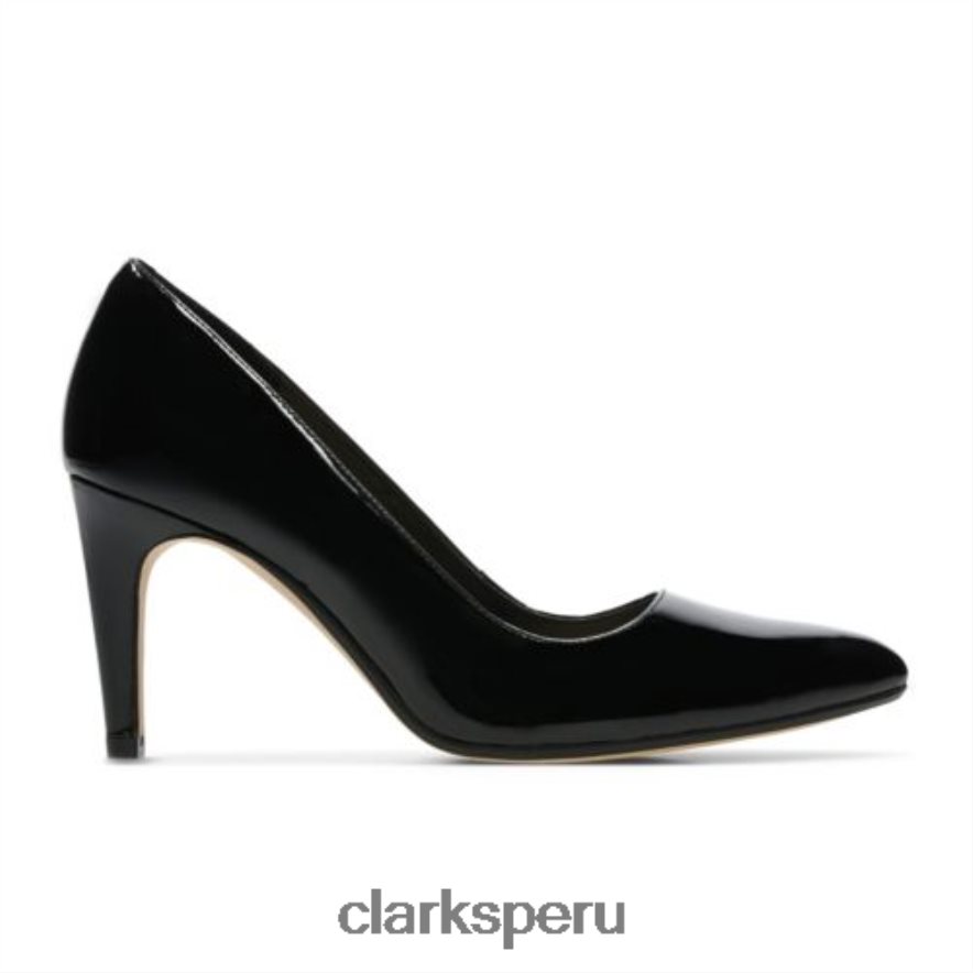 Clarks charol negro Laina Rae unisexo Clarks 40N4LX4059 charol negro