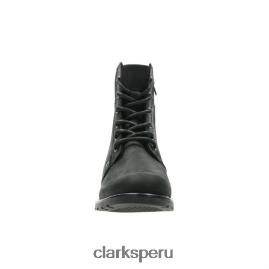 Clarks de cuero negro Orinoco Spice unisexo Clarks 40N4LX4112 cuero negro
