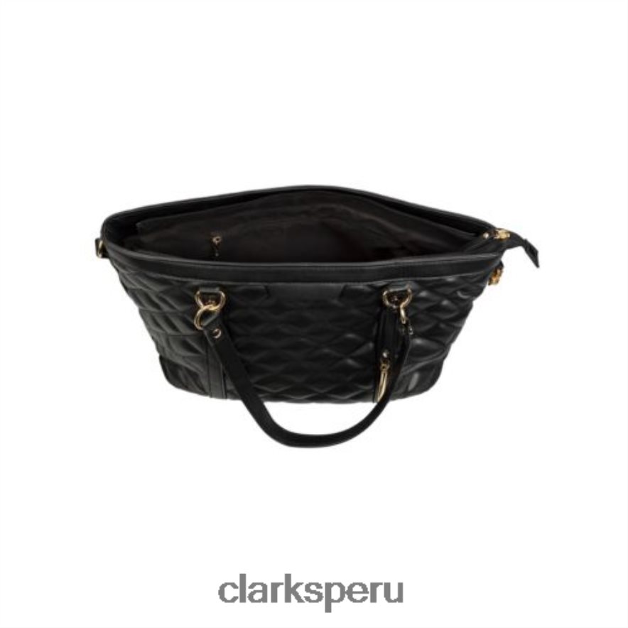 Clarks negros con gema holoptica. unisexo Clarks 40N4LX4326 negro